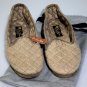 LORO PIANA SHOES $745 MALT BROWN SUEDE/CASHMERE CLASSIC QUILTED SLIPPER 9 42 NEW