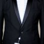 MAISON MARTIN MARGIELA SUIT $2895 BLACK WOOL 2BTN SHAWL LAPEL TUXEDO 42R 52e NEW
