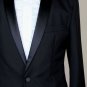 MAISON MARTIN MARGIELA SUIT $2895 BLACK WOOL 2BTN SHAWL LAPEL TUXEDO 42R 52e NEW