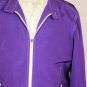 TOM FORD COAT $1995 PURPLE SILKY NYLON FAILLE CONTRAST TENNIS JACKET XL 54 NEW