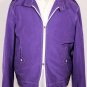 TOM FORD COAT $1995 PURPLE SILKY NYLON FAILLE CONTRAST TENNIS JACKET XL 54 NEW