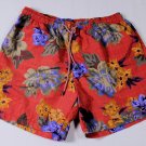 ETRO SWIM TRUNKS $345 ORANGE FLORAL LOGO TROPIC BEACHWEAR SWIMSUIT XL 54e NEW