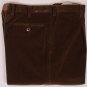 BRIONI PANTS $675 DARK BROWN 100-COTTON CORDUROY HANDMADE SLACKS 34 50e NEW