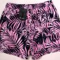 KITON SWIMSUIT $425 NAVY/PINK FLORAL PRINT LOGO EMBROIDERED TRUNKS SM 48 NEW