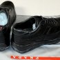 PRADA SPORT SHOES $590 BLACK LOGO ORNAMENTED LAMBSKIN NAPPA AVIATOR 8 41e NEW