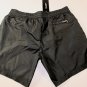 DOLCE & GABBANA SWIMSUIT $325 BLACK LOGO EMBROIDER BEACHWEAR SWIMSHORTS M 50 NEW