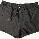 DOLCE & GABBANA SWIMSUIT $345 BLACK LOGO CREST BEACHWEAR SWIMSHORTS XL 54e NEW