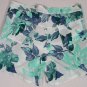 ETRO SWIM TRUNKS $350 WHITE/GREEN/BLUE LOGO BEACHWEAR BOARD SHORTS XL 54e NEW