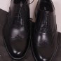 BRUNO MAGLI SHOES $585 BLACK WINGTIP BROGUE DETAILED HANDMADE OXFORDS 10 43 NEW