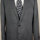 DOLCE & GABBANA SUIT $2195 BLACK 2-BTN PINHOLE MARTINI 100%WOOL SUIT 48 58e NEW