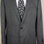 DOLCE & GABBANA SUIT $2195 BLACK 2-BTN PINHOLE MARTINI 100%WOOL SUIT 48 58e NEW