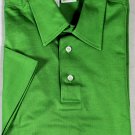 BRIONI POLO $395 LIME GREEN 3-BTN PIQUE COTTON POLO GOLF SHIRT XL 54e NEW