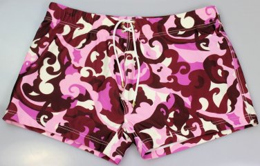 TOM FORD SWIMSUIT $595 RED/WHITE LOGO DRAWSTRING BEACHWEAR TRUNKS LG 52 NEW