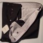 MICHAEL BASTIAN PANTS $595 CHARCOAL BLACK WOOL SHARKSKIN FITLEG SLACKS 38 54 NEW