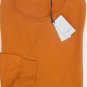 MALO SWEATER $650 BURNT ORANGE CASHMERE/SILK CREWNECK JUMPER XXL 56e NEW