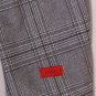ISAIA COAT $3850 GRAY GLENPLAID SUPER 180's 3-BTN HANDMADE TOP COAT 44R 54e NEW