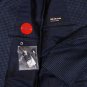 KITON JACKET $4995 BLUE HOUNDSTOOTH 100%WOOL 3-BTN HANDMADE COAT 46R 56 NEW