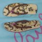PAUL SMITH SHOES $235 YELLOW IVY LEATHER WOVEN THONG SANDAL SMALL 7-8 39-41e NEW