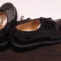 CHURCHS SHOES $785 DARK BROWN WING TIP ORNAMENT BENCH MADE DERBY 7.5 40.5 NEW
