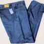 ZEGNA JEANS $425 MEDIUM WASH LOGO EMBOSSED 5-PKT RELAXED FIT DENIM 40/36 56e NEW