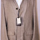 BRIONI JACKET $6,995 MALT BROWN 5-BTN CASHMERE/MINK HANDMADE CAR COAT 46 56e NEW