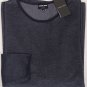 GIORGIO ARMANI BLACK LABEL SWEATER $1325 NAVY/SILVER PINHOLE JUMPER 4XL 60e NEW