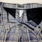 DOLCE & GABBANA SHORTS $545 BLUE/GRAY CHECK BERMUDA WALKING SHORT PANT 36 52 NEW