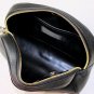 CORNELIANI BAG $580 DARK BROWN GRAIN LEATHER LOGO DOP KIT SHAVE TRAVEL BAG NEW