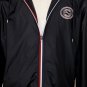 GUCCI JACKET $820 NAVY LOGO EMBOSSED PACKABLE BOMBER TRACK JACKET XL 54e NEW
