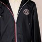 GUCCI JACKET $820 NAVY LOGO EMBOSSED PACKABLE BOMBER TRACK JACKET XL 54e NEW