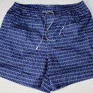 BRIONI SAILING SWIMSUIT $600 BLUE/GRAY LOGO EMBROIDERED SWIM TRUNKS XL 54e NEW