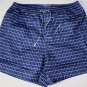 BRIONI SAILING SWIMSUIT $600 BLUE/GRAY LOGO EMBROIDERED SWIM TRUNKS XL 54e NEW