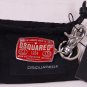 DSQUARED2 KEYCHAIN $225 RED/NICKLE LOGO PLATE WORLD CRUISIN' KEYCHAIN NEW