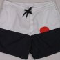 MICHAEL BASTIAN SWIM TRUNKS $395 WHITE SUNSET SILHOUETTE SWIM SUIT LARGE 52e NEW