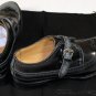 DSQUARED2 SHOES $755 BLACK WINGTIP BROGUE ORNAMENTED MUDGUARD MONK 11 44e NEW