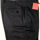 ISAIA PANTS $545 NAVY 100%COTTON TWILL CHINO DRESS SLACKS TROUSERS 38 54e NEW
