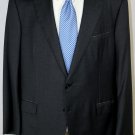 BRIONI SUIT $5890 CHAR BLACK 2BTN 100%WOOL PARLAMENTO HANDMADE SUIT 46R 56e NEW