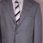 BRUNELLO CUCINELLI COAT $2495 GRAY WOOL/CASHMERE/SILK 3-BTN JACKET 42 52 NEW
