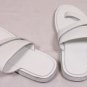 YOHJI YAMAMOTO Y's SHOES $445 WHITE CROSS STRAP GUM SOLE SANDALS 8 41e 3 NEW