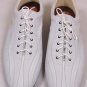 A. TESTONI SHOES $540 WHITE LOGO DIMPLE IMPRINT LOW PROFILE TRAINERS 13 46e NEW