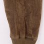 SALVATORE FERRAGAMO JACKET $3495 OLIVE BROWN CALFSKIN LOGO BOMBER LG 52e NEW