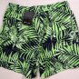 KITON SWIMSUIT $425 NAVY/GREEN FLORAL PRINT LOGO EMBROIDERED TRUNKS MED 50 NEW