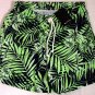 KITON SWIMSUIT $425 NAVY/GREEN FLORAL PRINT LOGO EMBROIDERED TRUNKS MED 50 NEW
