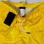 DSQUARED2 SWIM TRUNKS $395 YELLOW LOGO ORNAMENTED SWIMSUIT BEACHWEAR MED 50e NEW