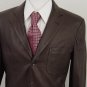 LORO PIANA COAT $3995 DARK MOCHA BROWN 100%LAMBSKIN 3-BTN BLAZER 40R 50e NEW