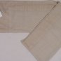 ZEGNA SCARF $295 BEIGE TAN 85-WOOL/15-SILK SIGNATURE LOGO WOVEN WINTER SCARF NEW