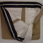 DOLCE & GABBANA PANTS $495 KHAKI BROWN 100%COTTON DRESS SLACKS 36 52e   NEW