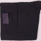 PRADA PANTS $645 GRAPHITE BLACK 100%WOOL BTN POCKETS FIT LEG SLACKS 36 52e NEW