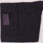 PRADA PANTS $645 GRAPHITE BLACK 100%WOOL BTN POCKETS FIT LEG SLACKS 36 52e NEW
