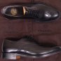 CHURCH'S SHOES $850 BLACK WING TIP TOE ORNAMENT BENCH MADE OXFORD 7.5 40.5e NEW